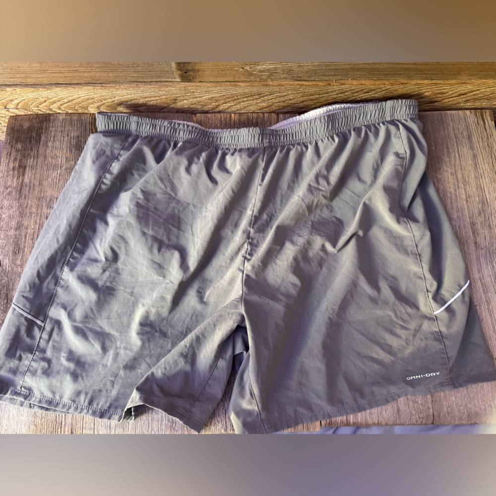 Columbia Titanium Gray athletic shorts